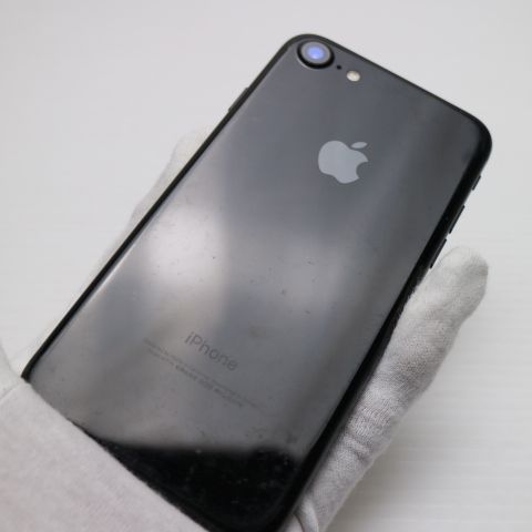 美品 SIMフリー iPhone7 256GB ジェットブラック 即日発送 スマホ