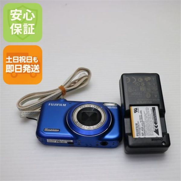 新品同様 FinePix JX400 ブルー 即日発送 FUJIFILM デジカメ デジタル