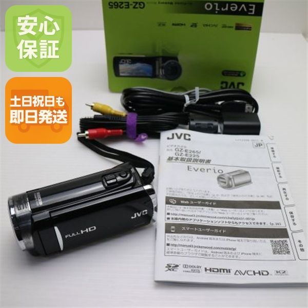 GZ-E 265 クリアブラック VICTOR JVC デジタルビデオカメラ 本体 03000