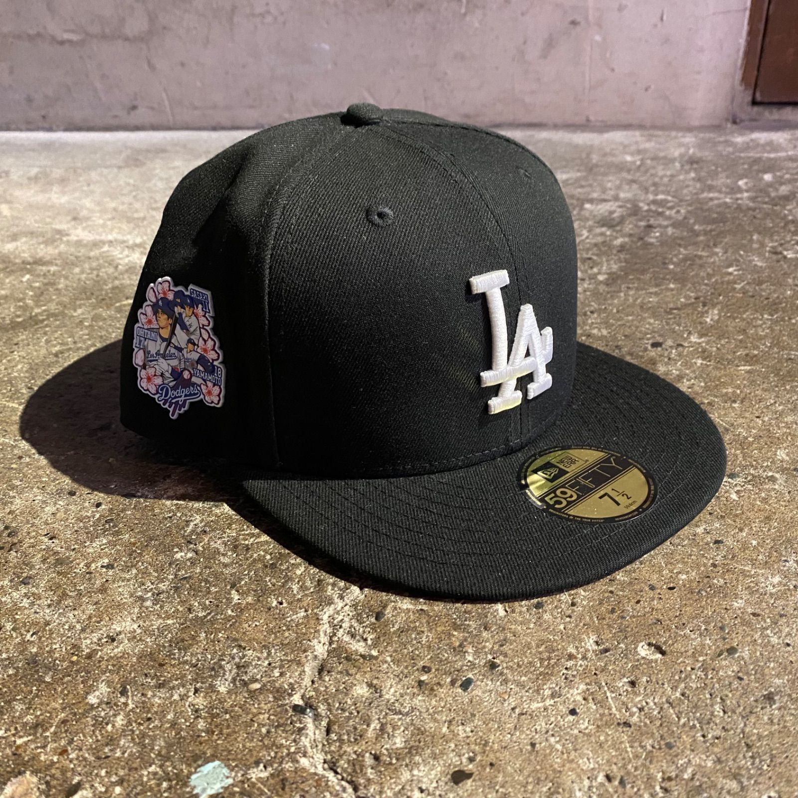 ERA MLB 59 FIFTYドジャース 日本人トリオ 桜デザイン 6㎝ ニューエラ メジャー 大谷翔平 山本由伸 佐々木郎希