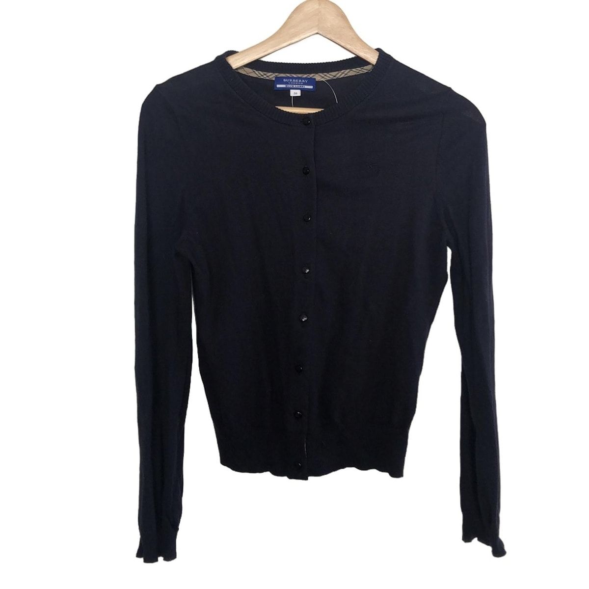 ブルーレーベル、長袖カーディガン 38サイズ Burberry Blue Label(バーバリーブルーレーベル) カーディガン サイズ