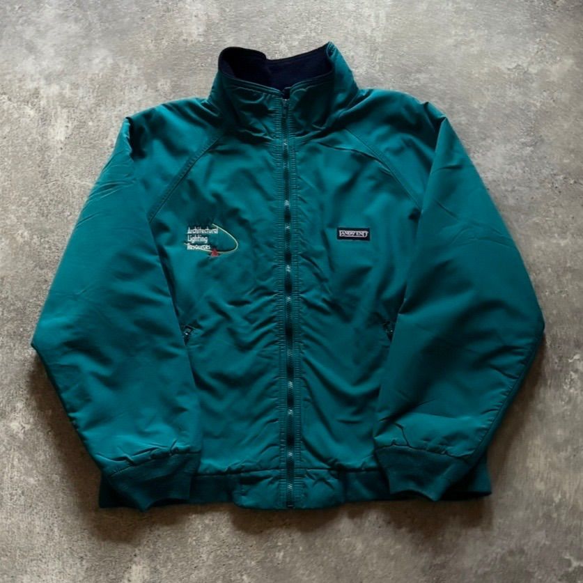 90年代 90s LANDS'END ランズエンド 企業 ナイロン フリース スコール