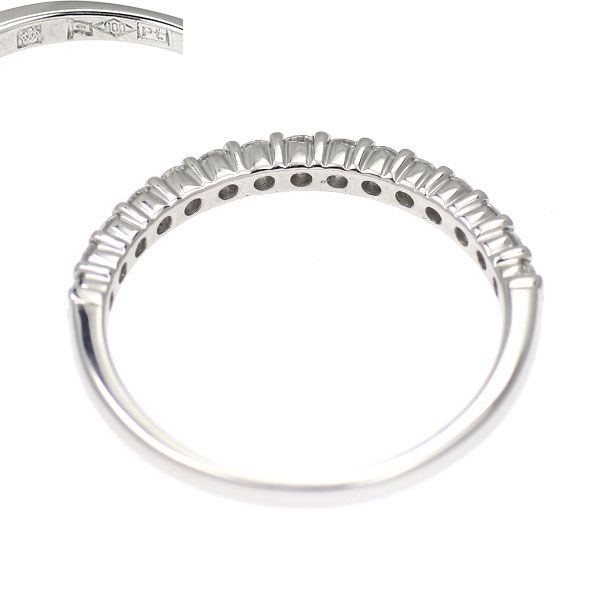 ロイヤルアッシャー Pt900 ダイヤモンド リング ハーフエタニティ