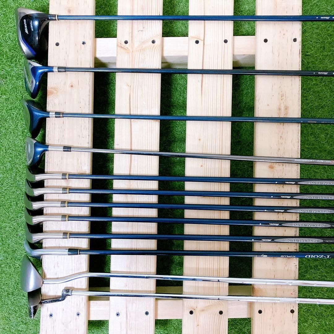 M2.ミズノ　初心者オススメ　ゴルフクラブ　メンズセット　右利き　12本 M1.ミズノ 初心者オススメ メンズセット ゴルフクラブ 12本 右利き
