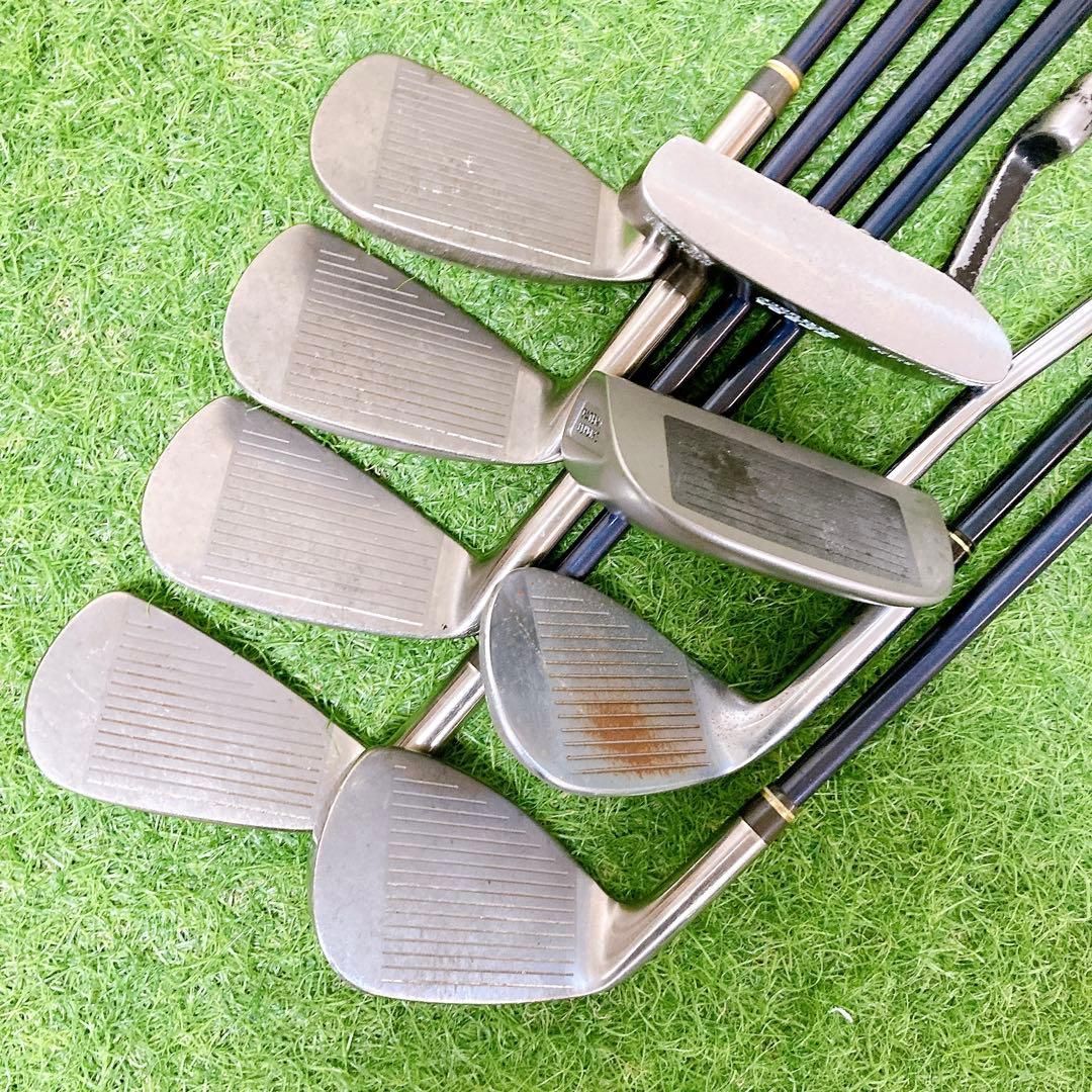 M1.ミズノ 初心者オススメ メンズセット ゴルフクラブ 12本 右利き