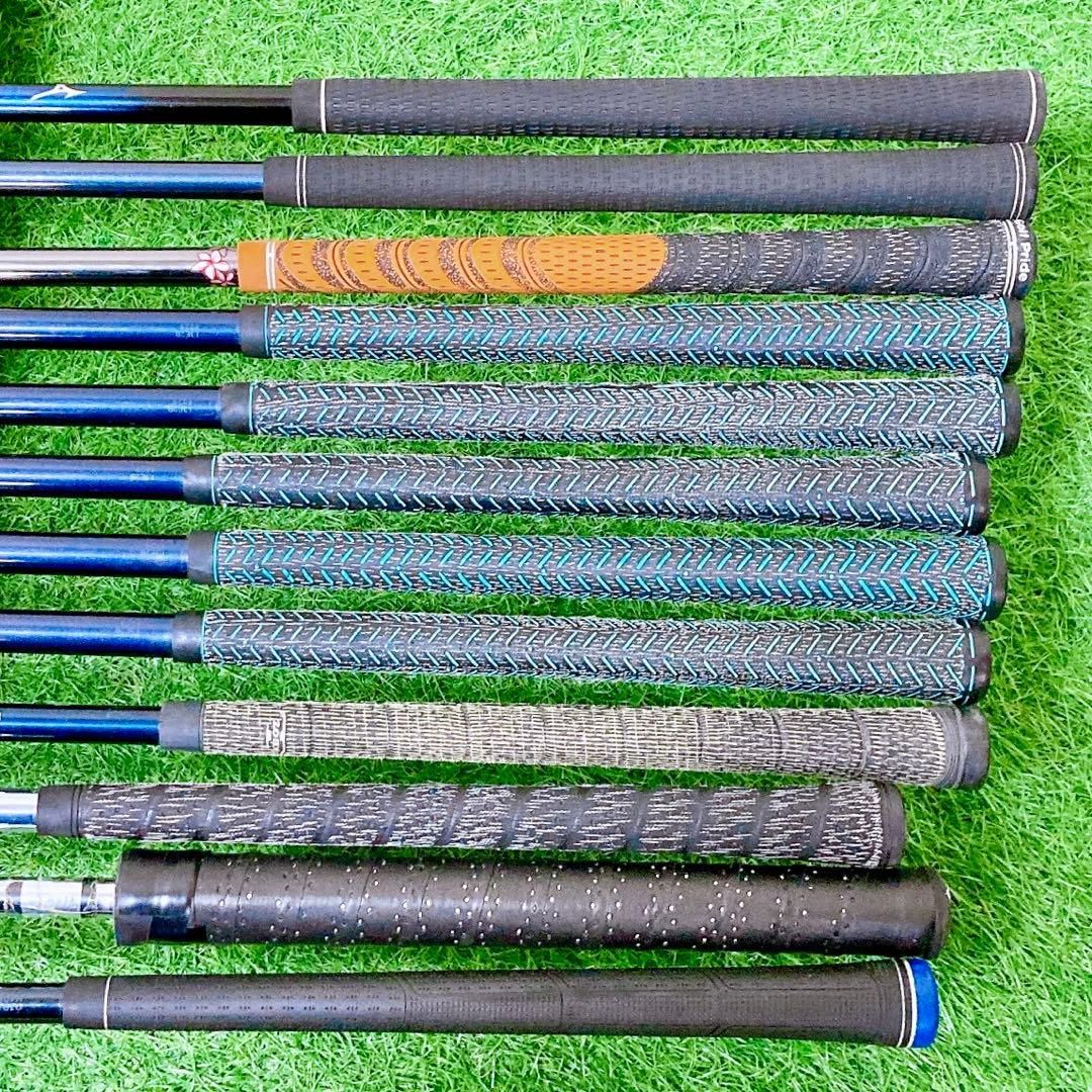 M1.ミズノ 初心者オススメ メンズセット ゴルフクラブ 12本 右利き