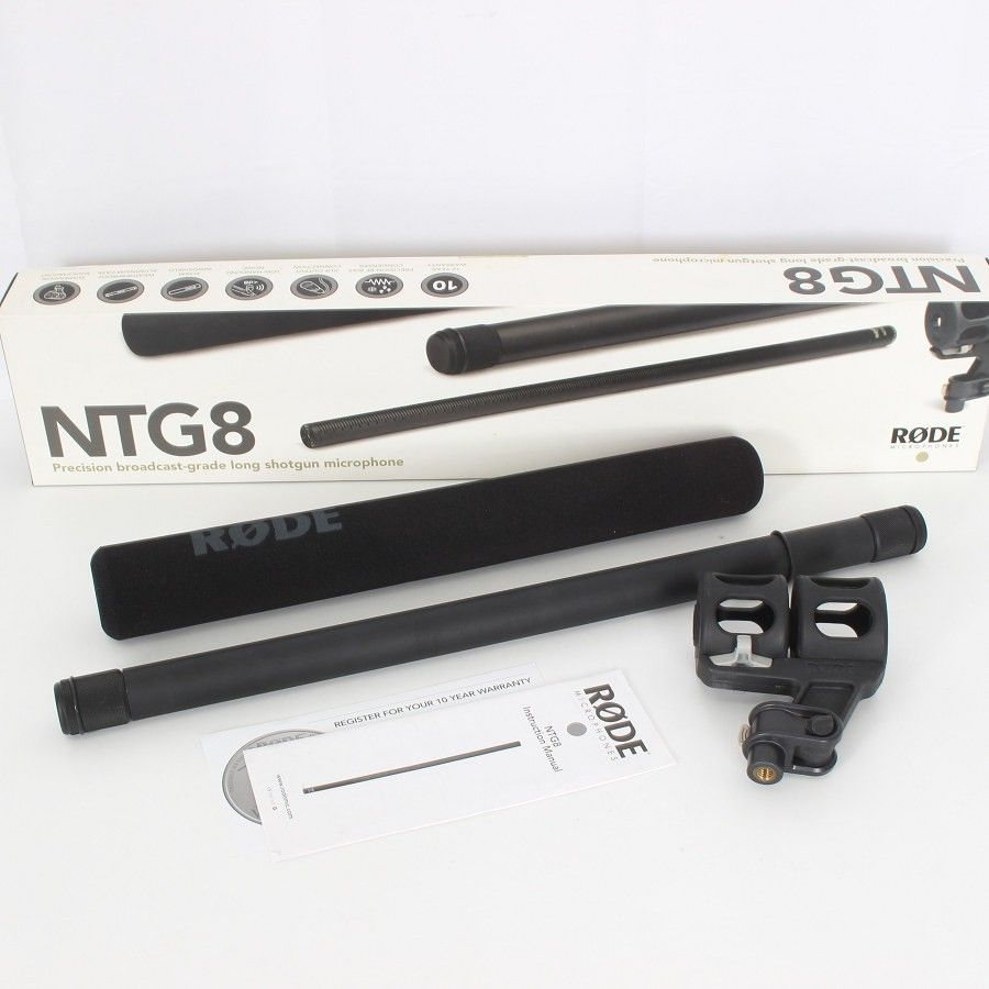 RODE Microphones ロングショットガンマイク NTG 8 ロードコンデンサーマイク ロード 本体