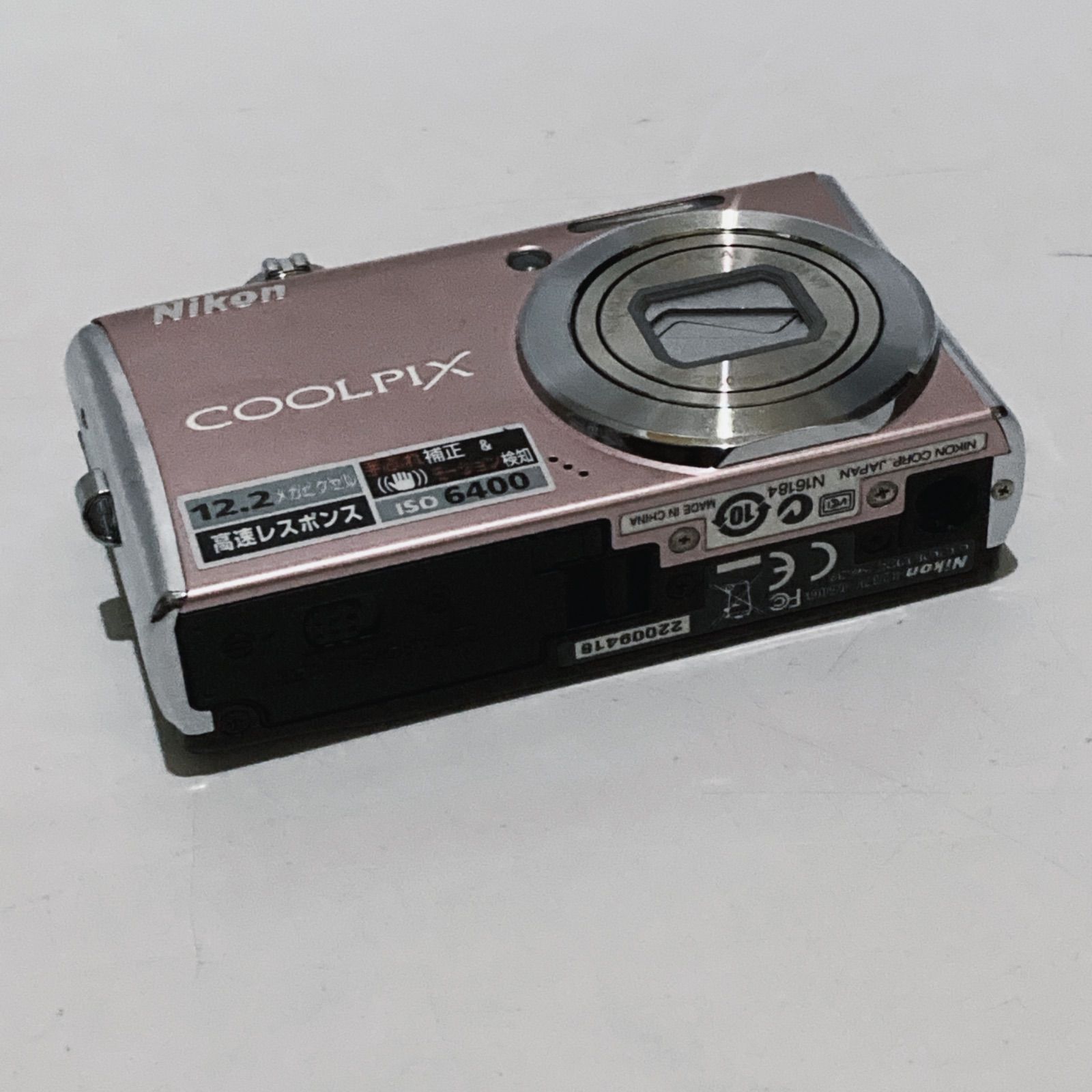 【完動品】Nikon COOLPIX S620 コンデジ デジカメ Nikon COOLPIX S620 ピンク ニコン デジタルカメラ デジカメ コンデジ
