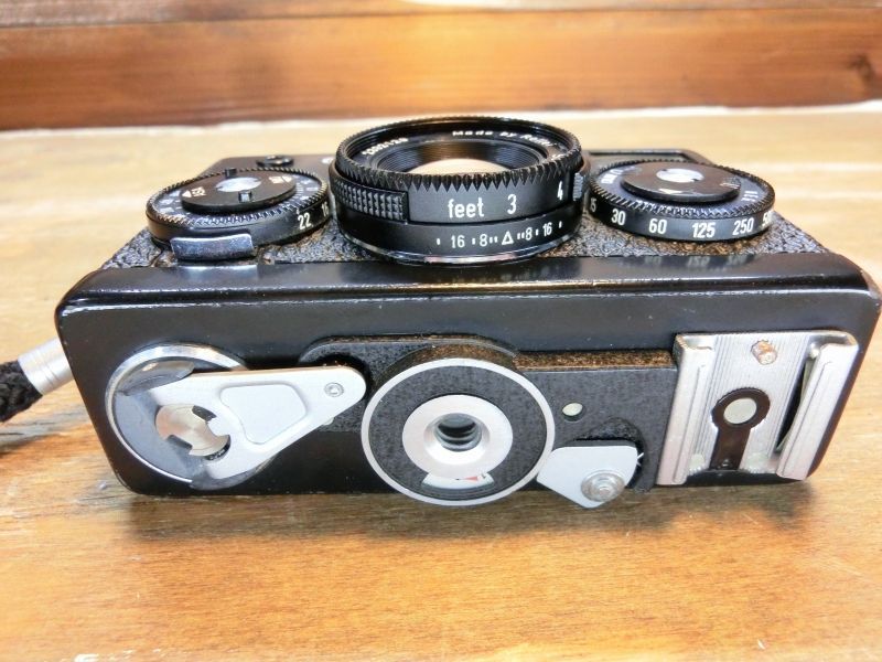 【露出計OK・美品】Rollei 35S フィルムカメラ 7744 良～美品 Rollei 35S 露出計OK 最上級機種 ブラック フィルム