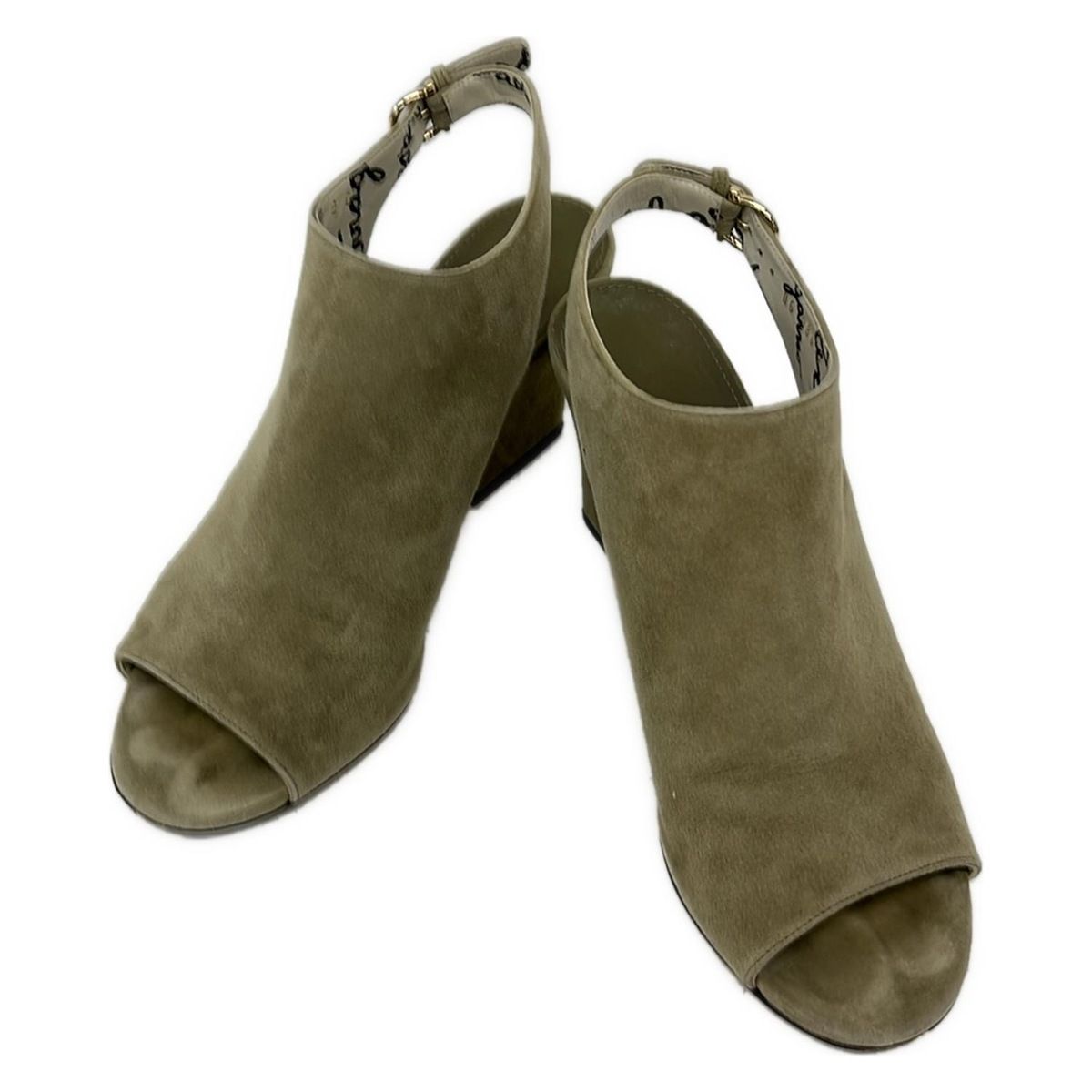 SalvatoreFerragamo サルバトーレフェラガモ サンダル 8 レディース - カーキ ガンチーニ