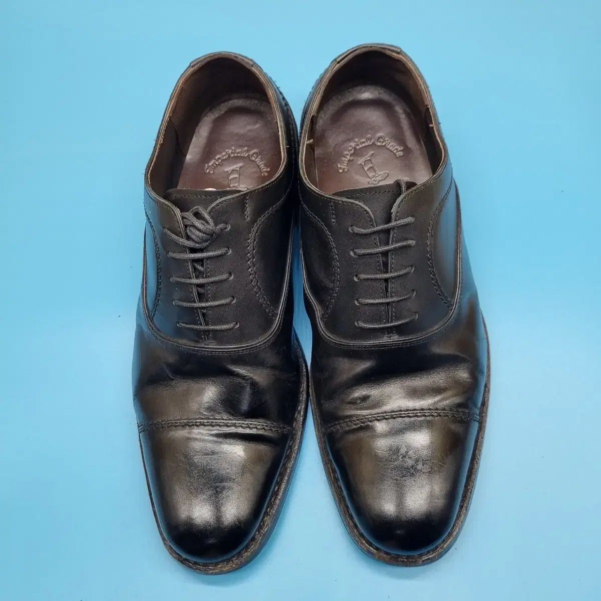 クムガン リーガル メンズ 厚底 ドレスシューズ 250 ヒール 4 5