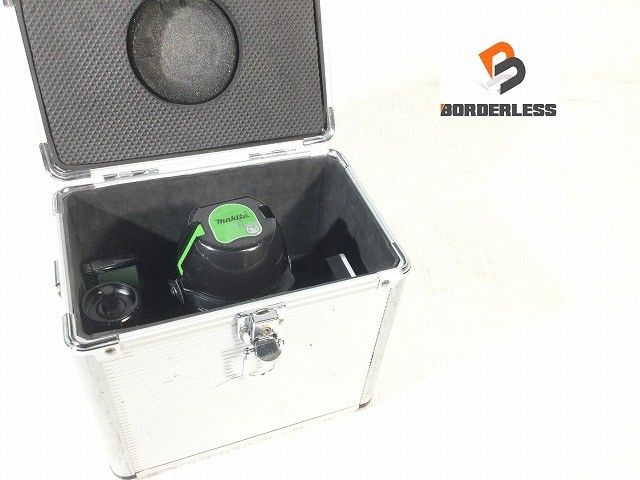 比較的 makita マキタ 屋内 屋外兼用墨出し器 SK 310 GP 受光機 LDG-1 ケース付 グリーンレーザー墨出し器 光学測定器114938