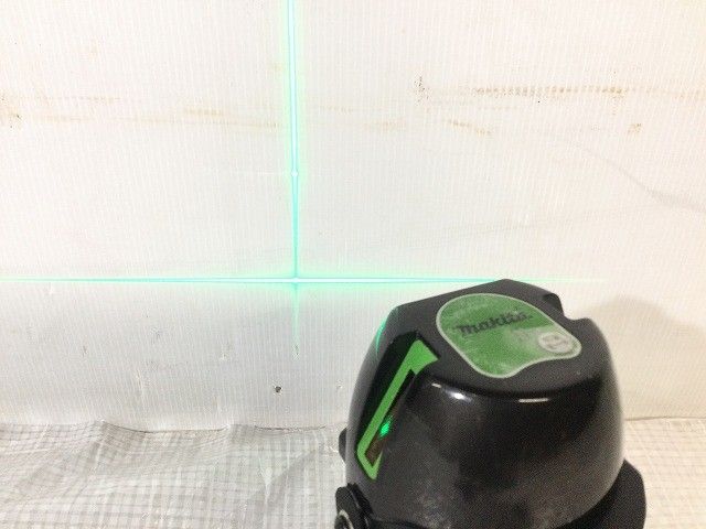 比較的 makita マキタ 屋内 屋外兼用墨出し器 SK 310 GP 受光機 LDG 1 ケース付 グリーンレーザー墨出し器 光学測定器114938