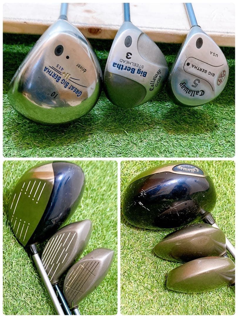 M3.キャロウェイ 初心者オススメンズセット ゴルフクラブ メルセデス