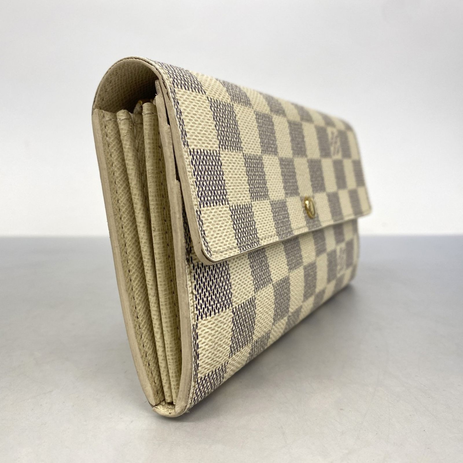 ルイヴィトン ダミエ ポルトフォイユ サラ 長財布 ホワイト N61735 楽天市場】【財布】LOUIS VUITTON ルイ ヴィトン ダミエアズール