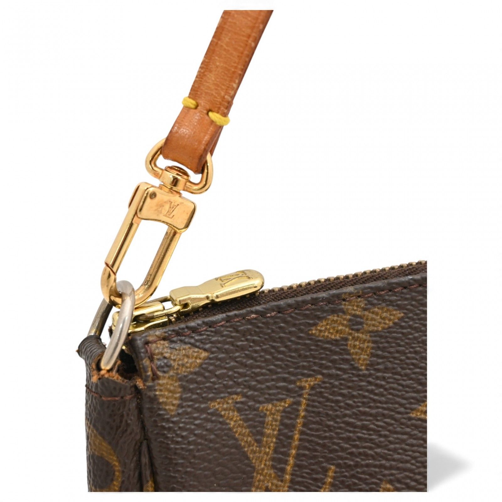 ルイ ヴィトン モノグラム ポシェット アクセソワール ハンドバッグ B