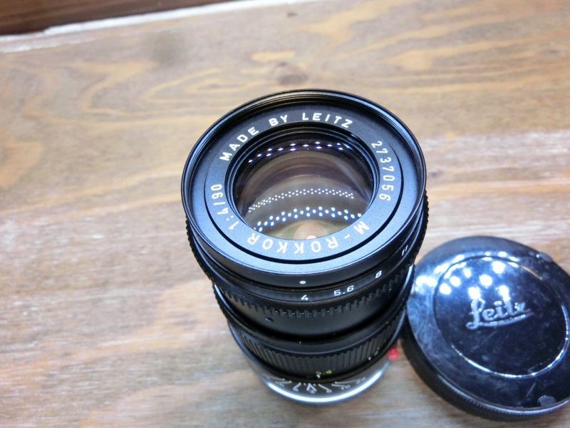 7745 良～美品 ライツ ライカ LEITZ M-ROKKOR 90mm 4 Mマウント 中望遠