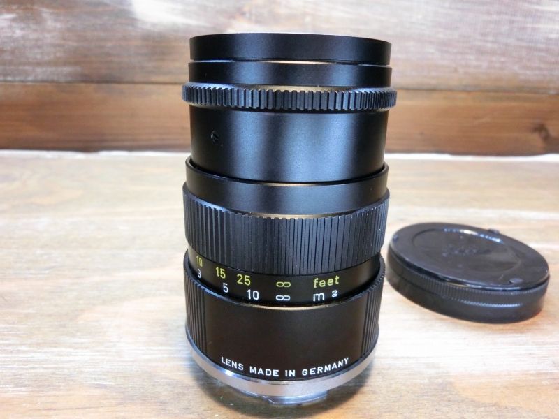  7745 良～ ライツ ライカ LEITZ M ROKKOR 90 mm 4 Mマウント 中望遠 レンズ レンズ(単焦点) カメラ