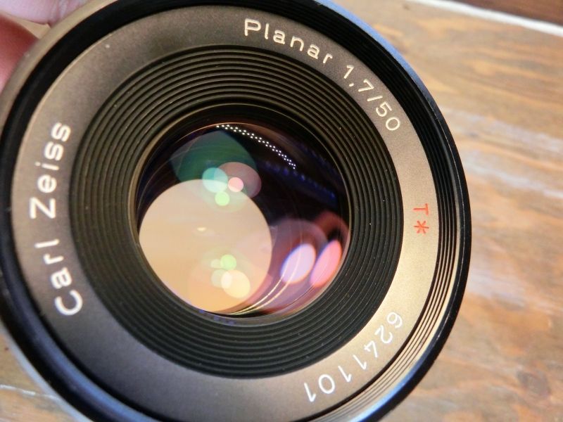 7746 Contax Planar 50mm 1.7 AEJ ヤシコン オールドレンズ 標準レンズ