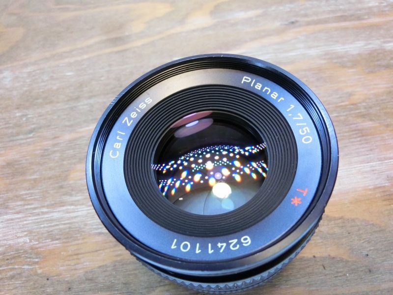 7746 Contax Planar 50mm 1.7 AEJ ヤシコン オールドレンズ 標準レンズ