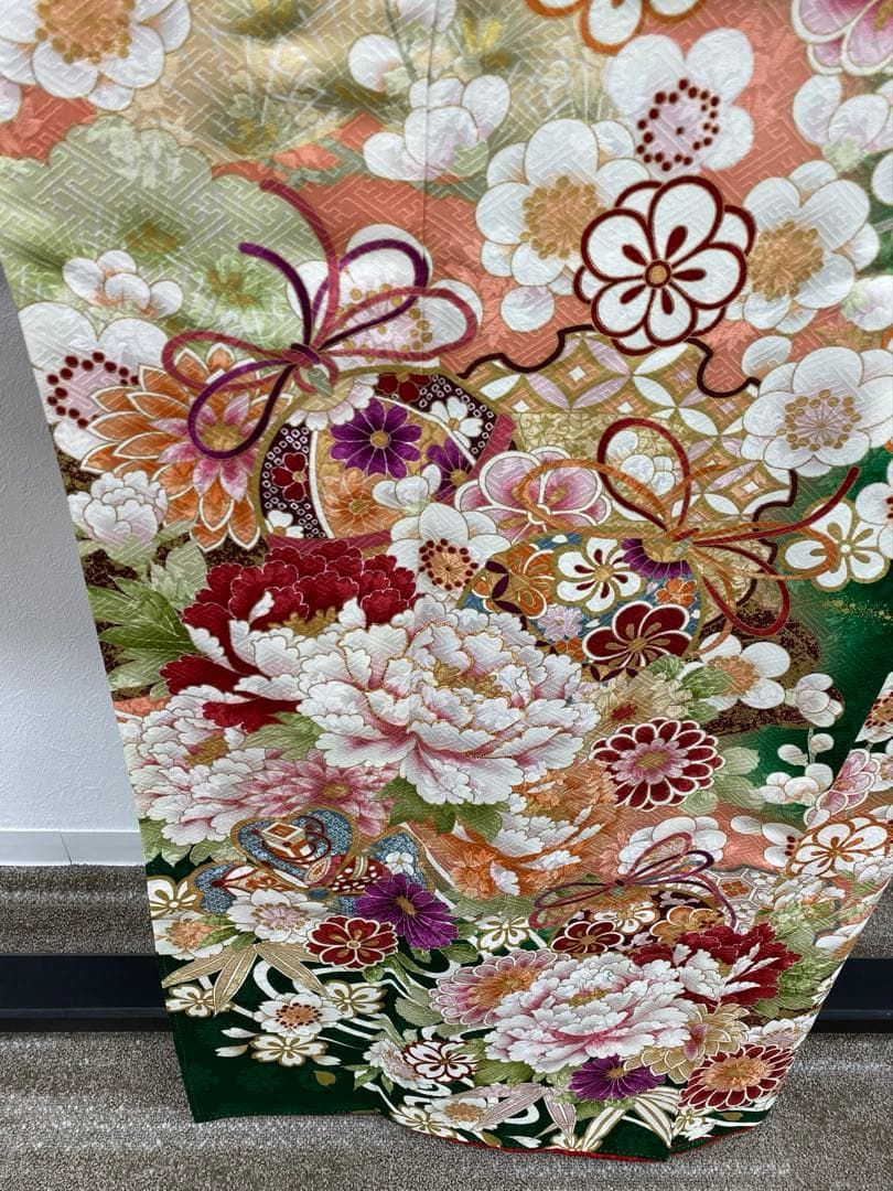 振袖 金彩