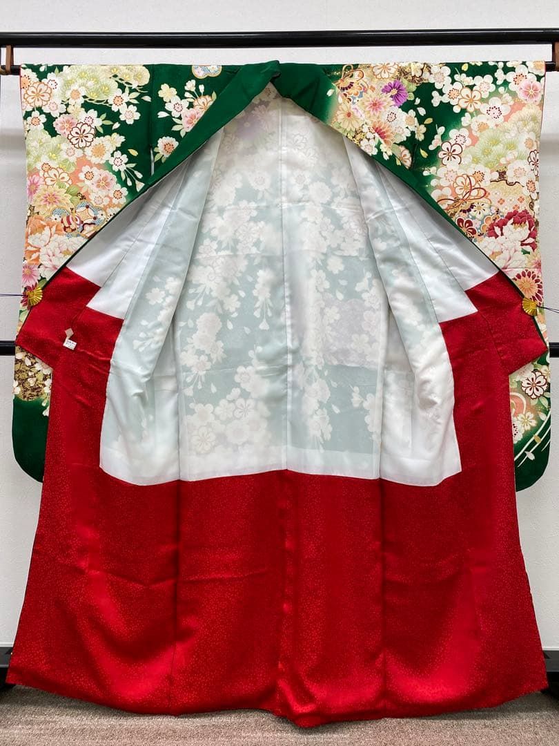  振袖 金彩 紋意匠 身丈160 cm 撥水加工済 MO 3210 振袖 着物