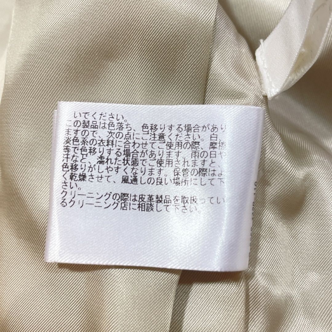 ANAYI アナイ ラムレザーノーカラージャケット 羊革 レザージャケット