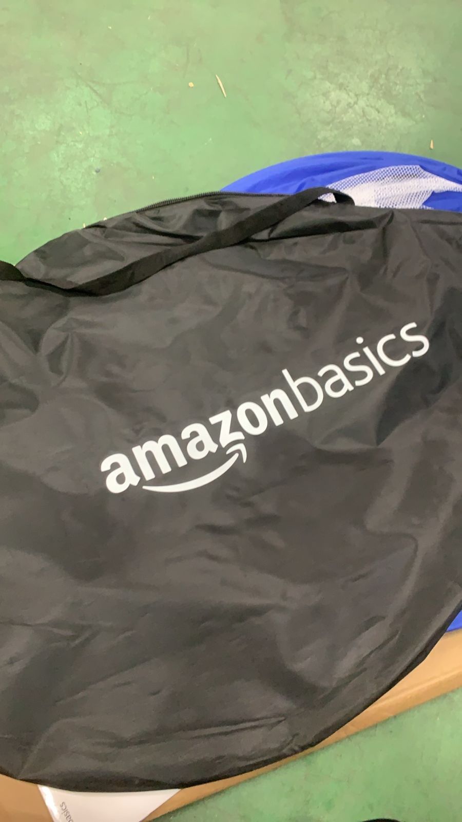 完売サイズ】Amazonベーシック ポップアップ式ゴールセットキャリー