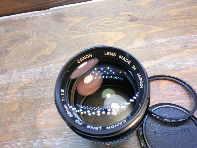 7750 キヤノン Canon FD 85 mm 1 8 NFD レンズ 中望遠レンズ FDマウント