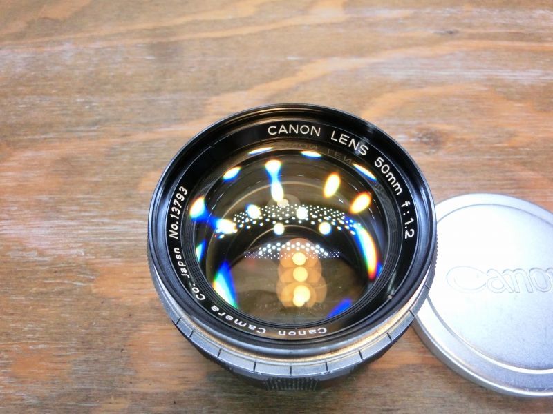 7751 CANON LENS 50 mm 1 2 ライカL L 39 標準レンズ レンズ