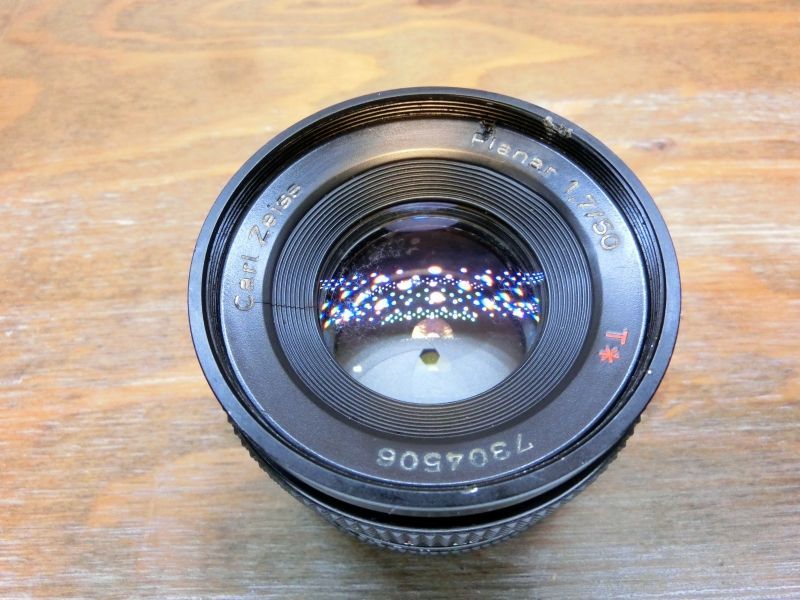7752 Contax Planar 50 mm 1 7 MMJ ヤシコン レンズ 標準レンズ