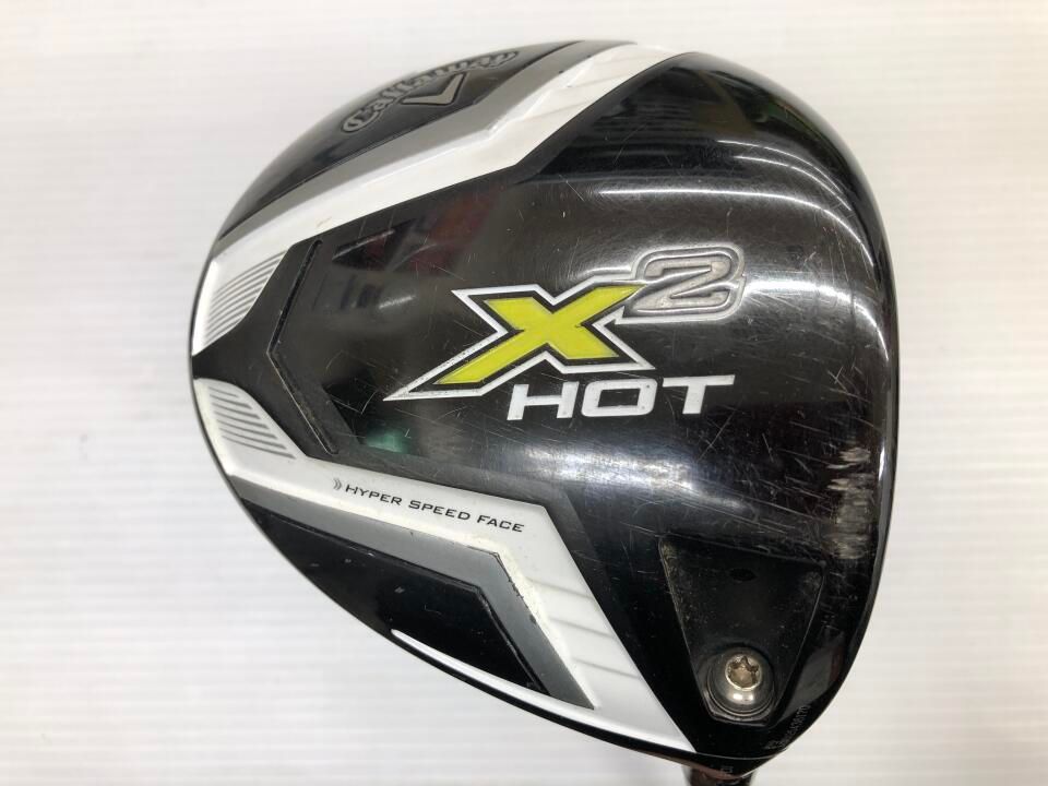キャロウェイ　X2 HOT　10.5度　X2 HOT　SRフレックス　ドライバー　中古【最短即日発送】