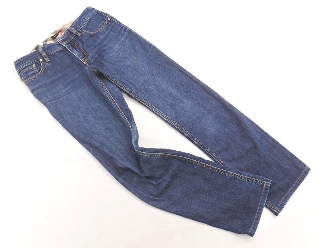 BURBERRY バーバリー LONDON ストレート デニムパンツ size36/濃紺