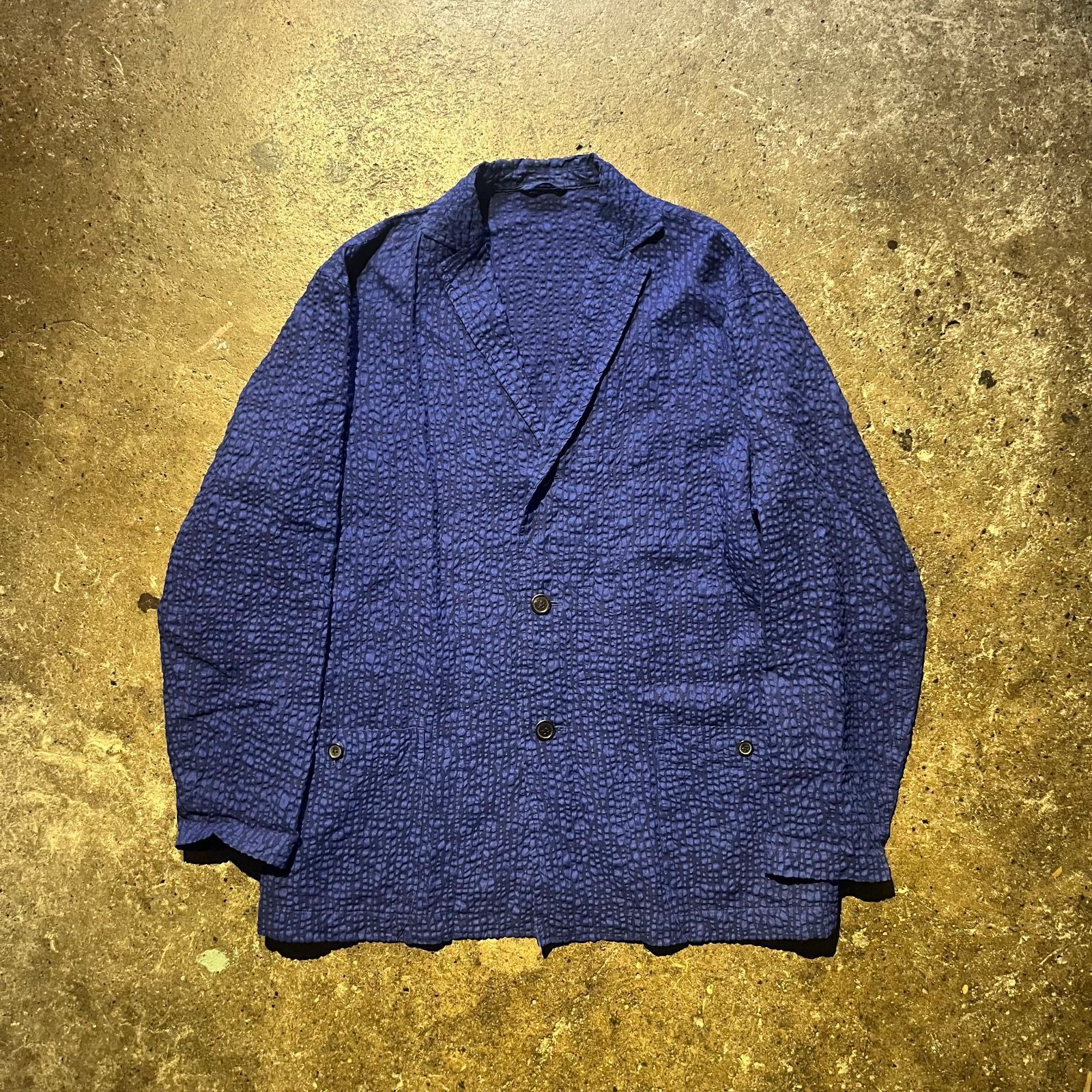 ISSEY MIYAKE MEN 18ss リップル加工ジャケット 4 イッセイミヤケメン