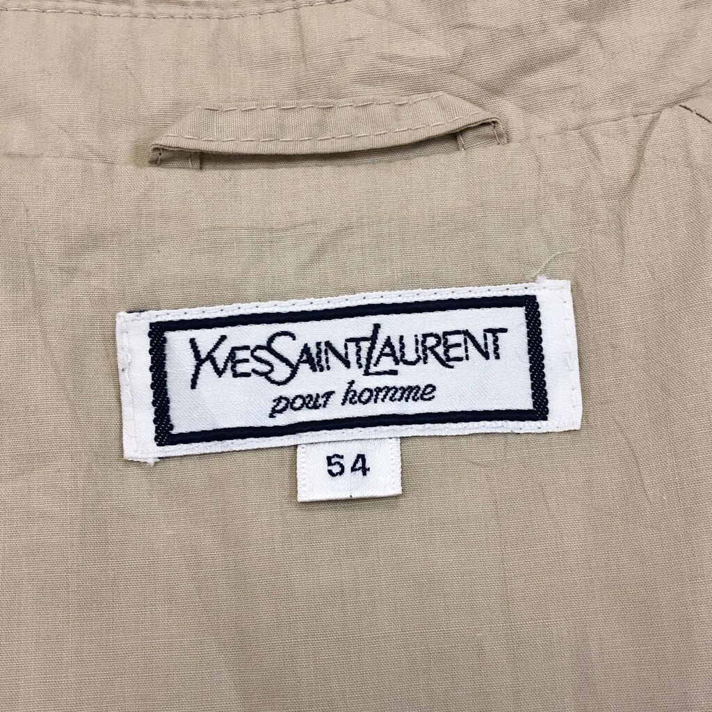 90年代 YVES SAINT LAURENT イヴ サンローラン トレンチコート