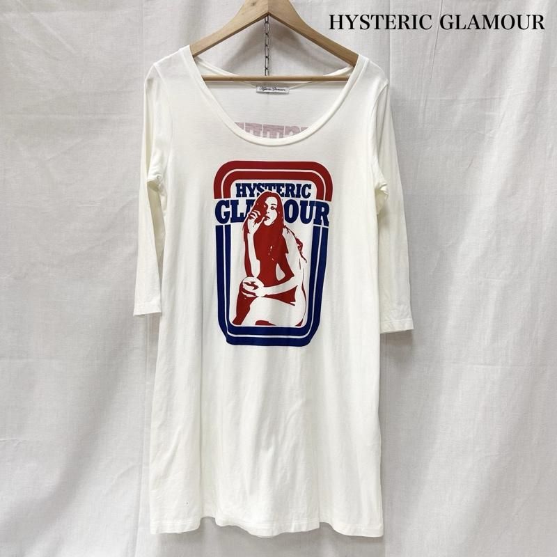 ヒステリックグラマー ロングTシャツ ロンT ヒスガール プリントT