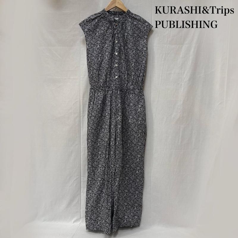 ＵＳＥＤ古着 KURASHI-Trips 北欧 暮らしの道具展 別注 リバティプリントのオールインワン Sサイズ レディース S ISItems 古着