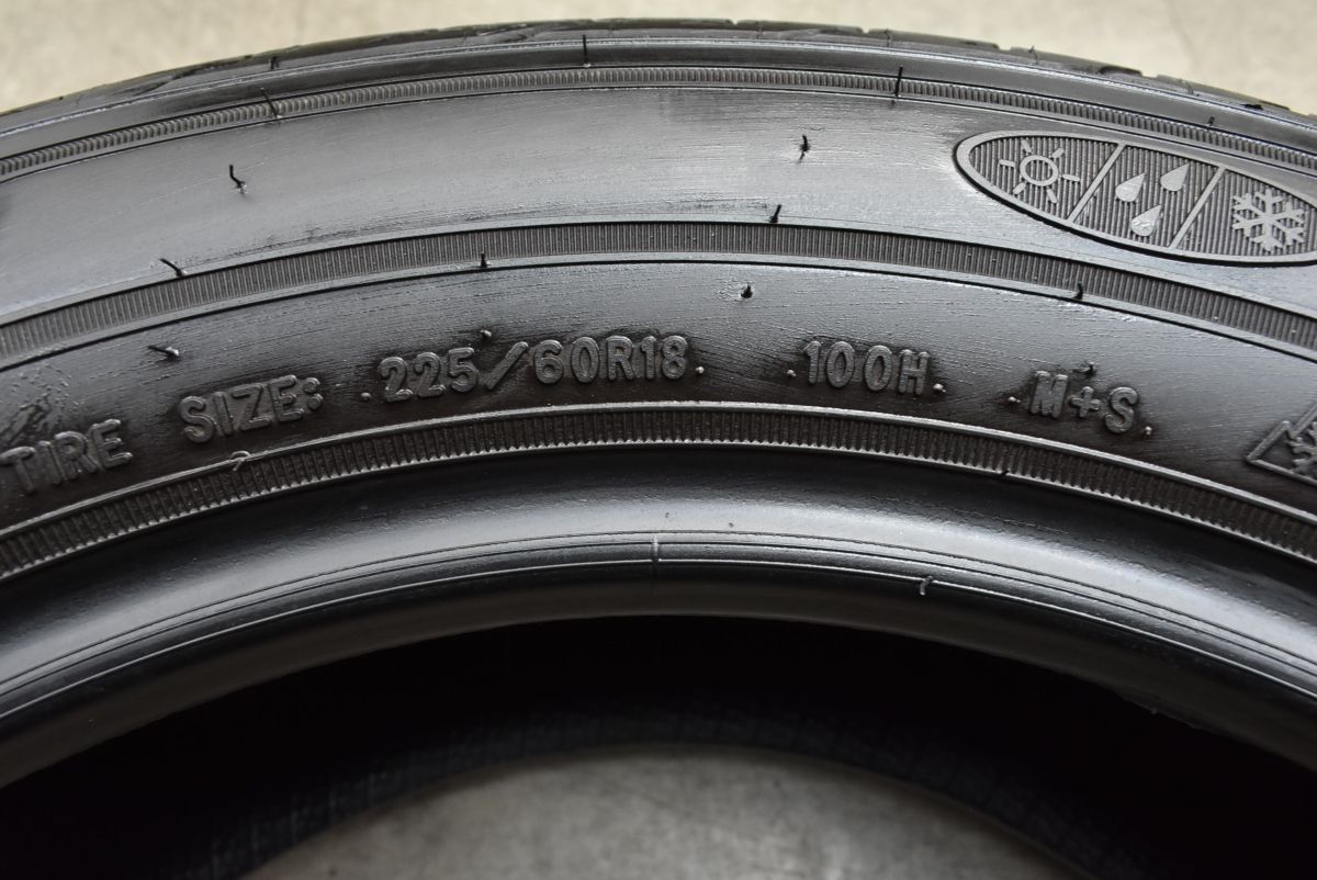  程度良好品 グッドイヤー アシュアランス ウェザーレディ 225 60 R 18 NX ハリアー アルファード エクストレイル レガシィアウトバック 18インチ サマータイヤ ノーマルタイヤ