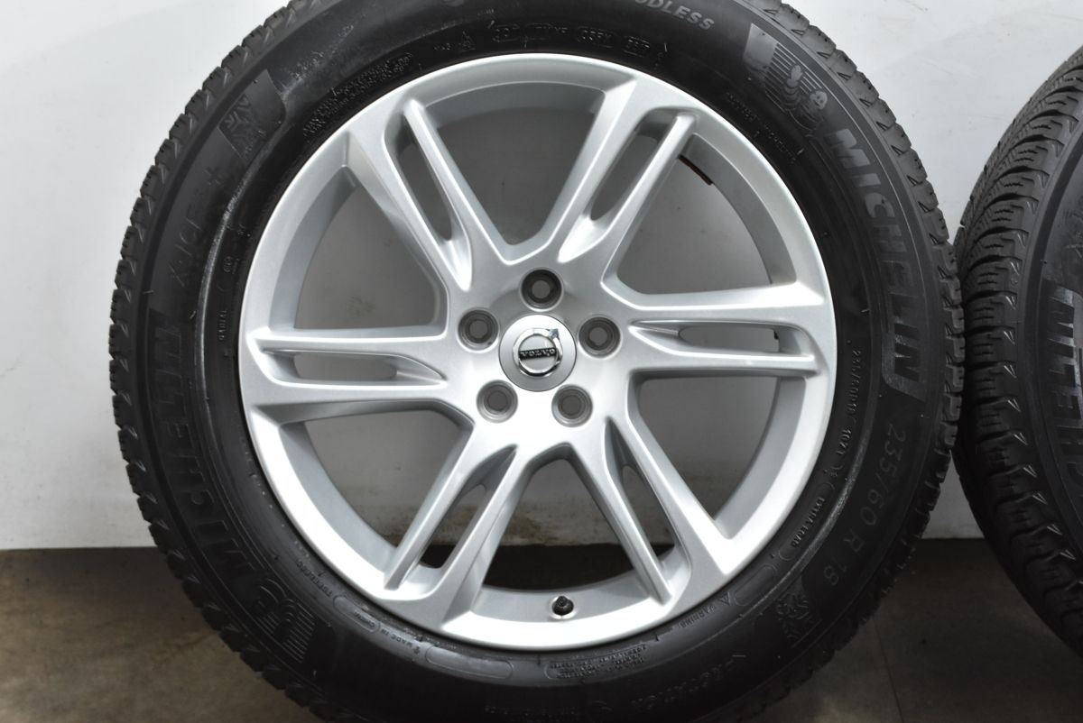  ボルボ XC 90 18 in 8 J 42 5 PCD 108 ミシュラン X ICE 3 235 60 R 品番 ホイールのみ販売 ノーマル戻し 18インチ タイヤ ホイールセット