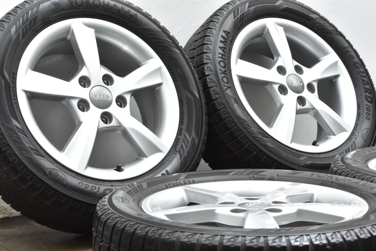 アウディ 8 V A 3 16 in 6 J 48 PCD 112 ヨコハマ アイスガード iG 60 205 55 R 品番 4 流用 ノーマル戻し