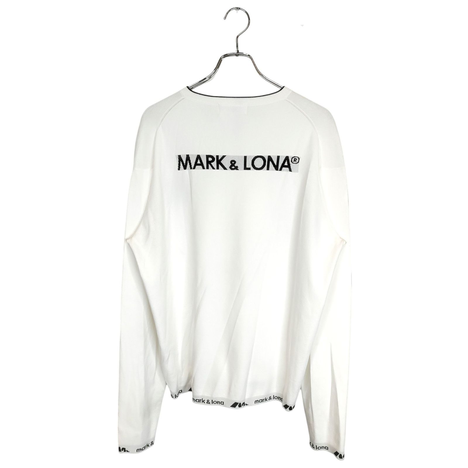 MARK&LONA マークアンドロナ ゴルフ 25SS Option Viscose V-Neck