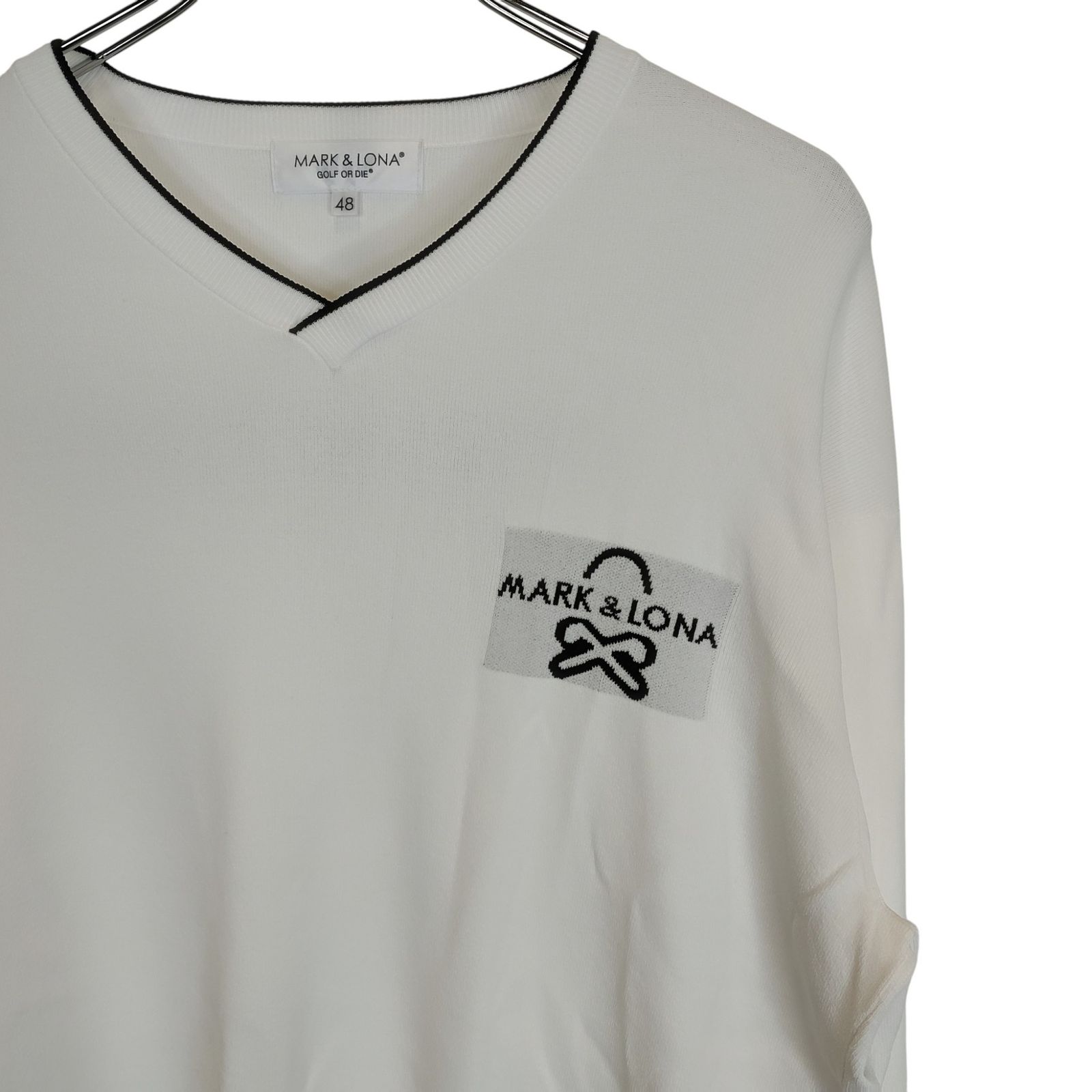 MARK&LONA マークアンドロナ ゴルフ 25SS Option Viscose V-Neck