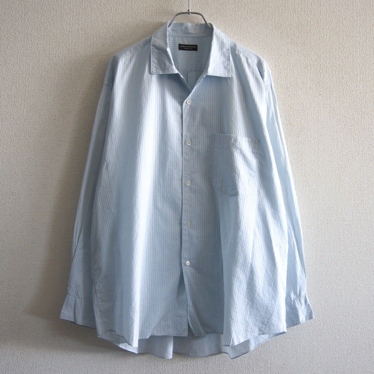 AD1989】COMME des GARCONS HOMME 【オープンカラー ジャガード