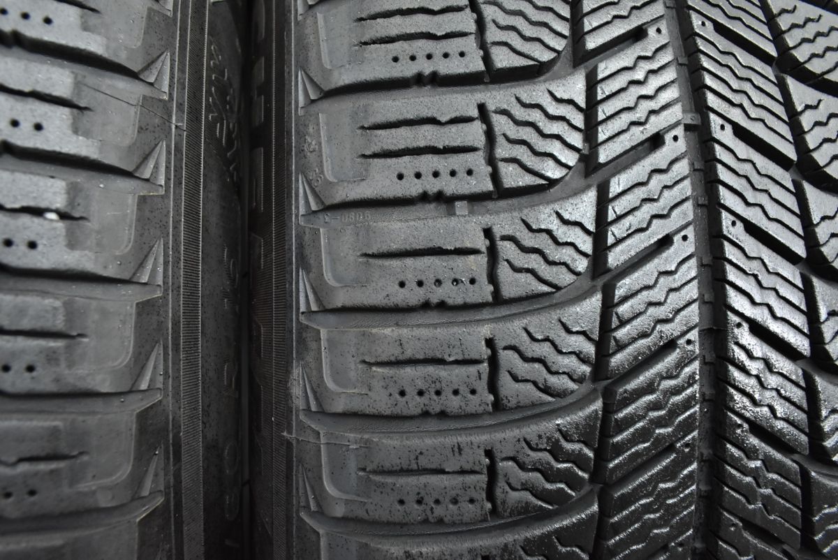  ボルボ V 40 16 in 7 J 50 PCD 108 ミシュラン X ICE 3 205 60 R 品番 S 流用 ノーマル戻し 16インチ タイヤ ホイールセット