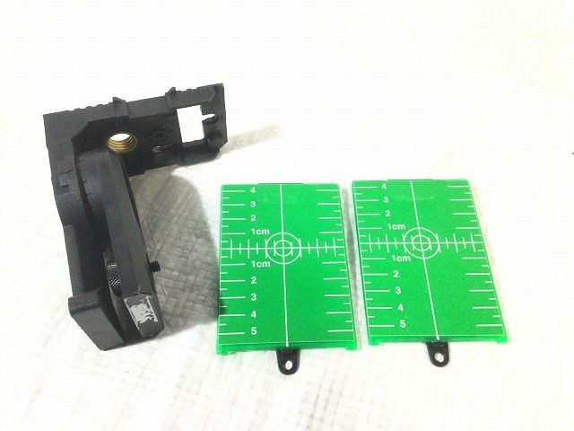 グリーンレーザー下げ振り