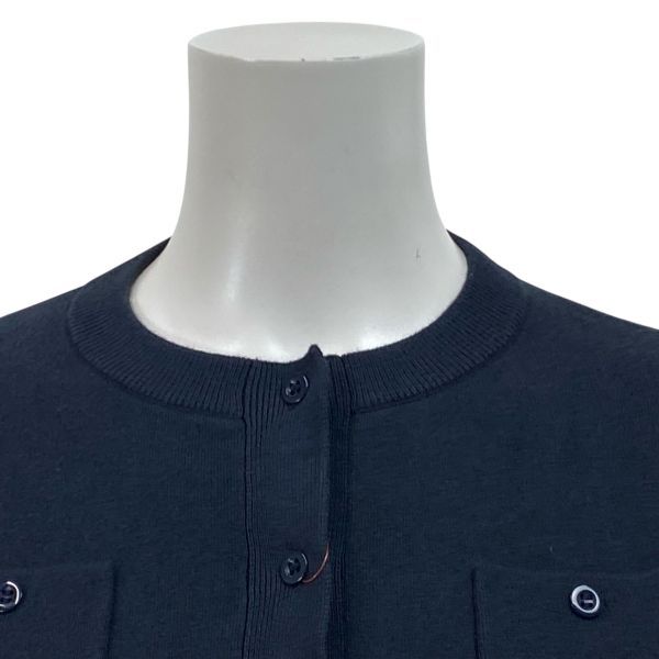 ◇ キャバン CABaN クルーネックカーディガン 長袖 スムース編み