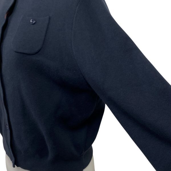 ◇ キャバン CABaN クルーネックカーディガン 長袖 スムース編み