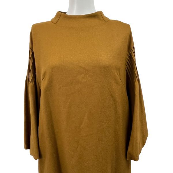 ADOREアドーア　ブラウン ロングワンピース 長袖 ◇ アドーア ADORE ロングワンピース ウールワンピース ベルスリーブ