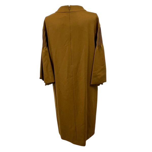 ADOREアドーア　ブラウン ロングワンピース 長袖 ◇ アドーア ADORE ロングワンピース ウールワンピース ベルスリーブ