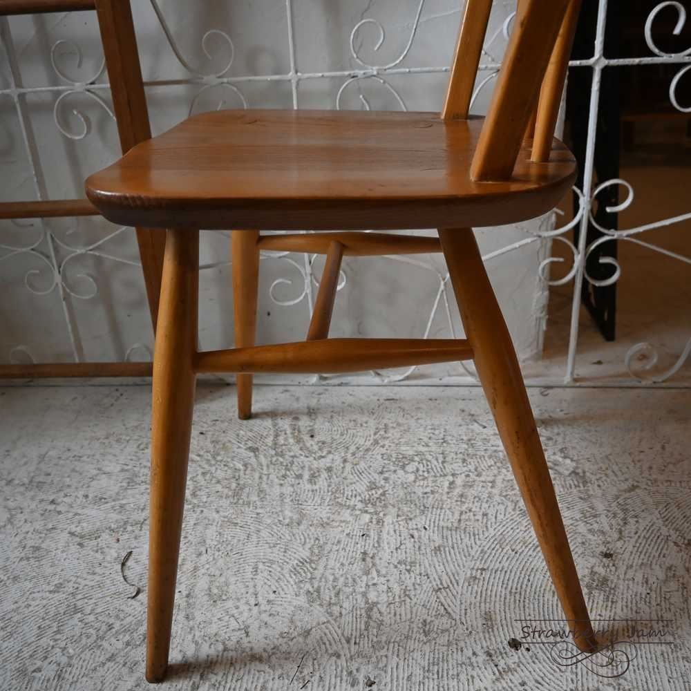 L3705-243-3 英国ヴィンテージ ERCOL アーコールチェア フープバック